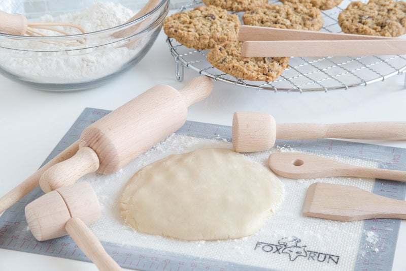 Fox Run Junior Cooking and Baking Tools Set, Wood, 9-Piece - Image 5